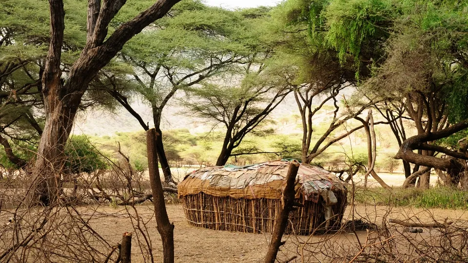 Marché local et vie quotidienne dans la région de Samburu