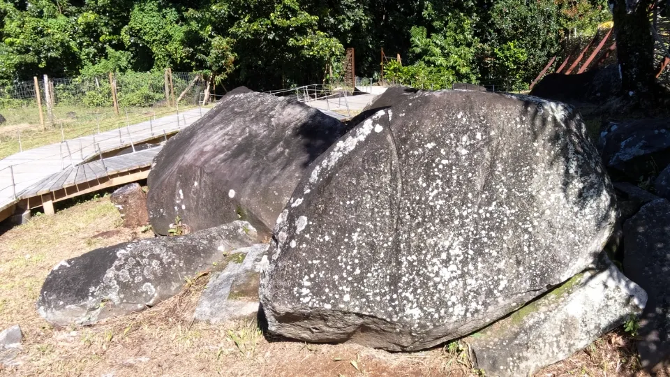 Vue aérienne du lagon et des îlets du Sud Atlantique en Martinique