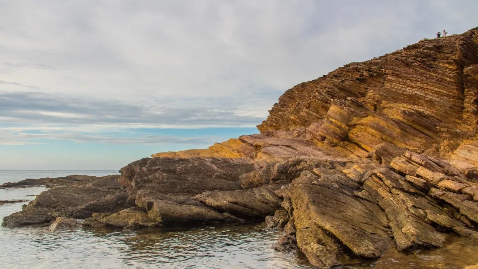Vue générale du Cap Bon entre plages, vergers et reliefs côtiers